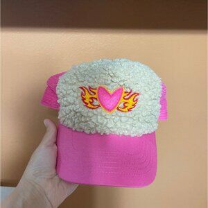 Wild Fable Faux Shearling Trucker Hat NWT